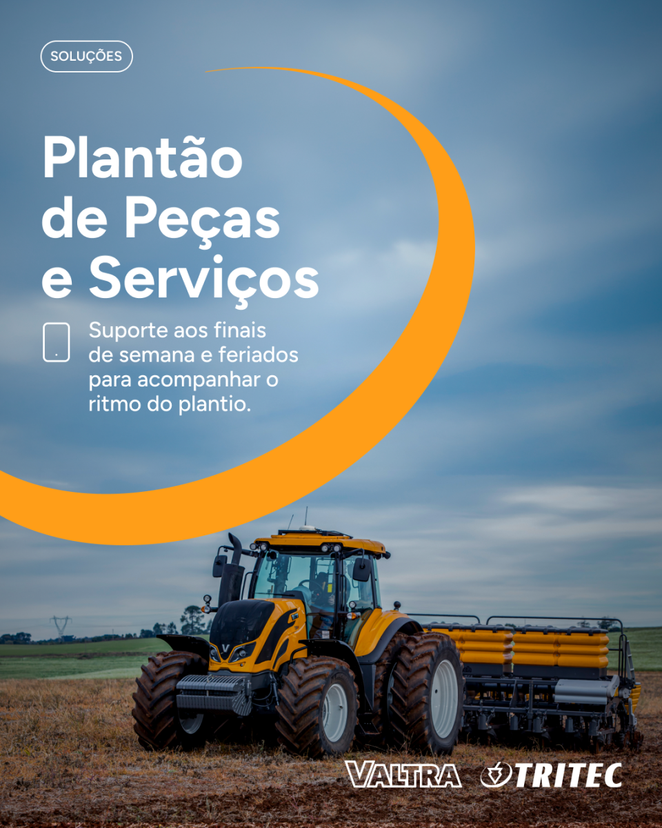 Plantão de peças e oficina: conte com a Tritec